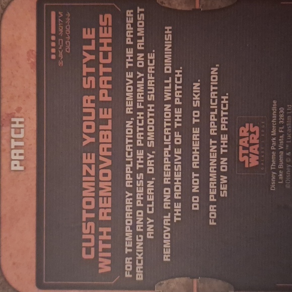 Star Wars Batuu Patch Black Spire Outpost Disneyland Galaxy's Edge Retired - Picture 3 of 4